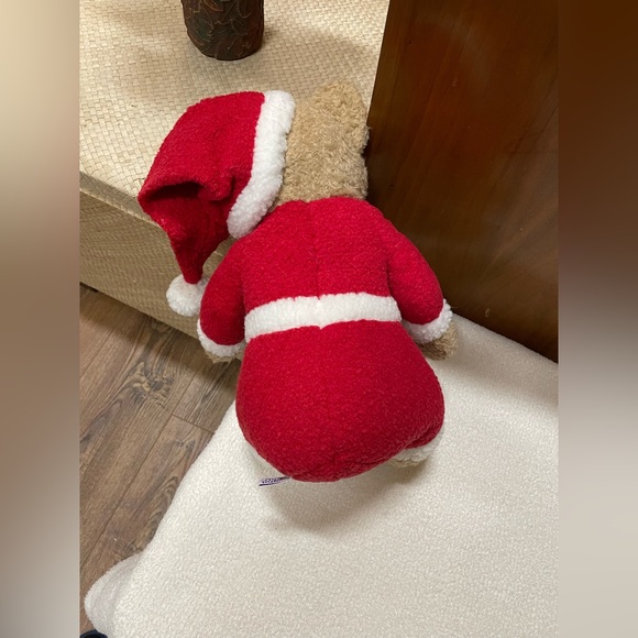 Vintage Mervyns Playful Pals Santa Teddy Bear Plush Stuffed Animal. 16” Tall - Picture 7 of 7